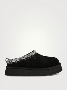 UGG Tazz Suede And Sheepskin Slippers